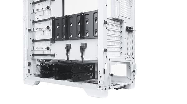 Phanteks Eclipse P600S ,Silent, Tempered Glass, Matte White
