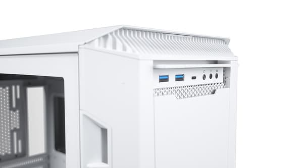 Phanteks Eclipse P600S ,Silent, Tempered Glass, Matte White