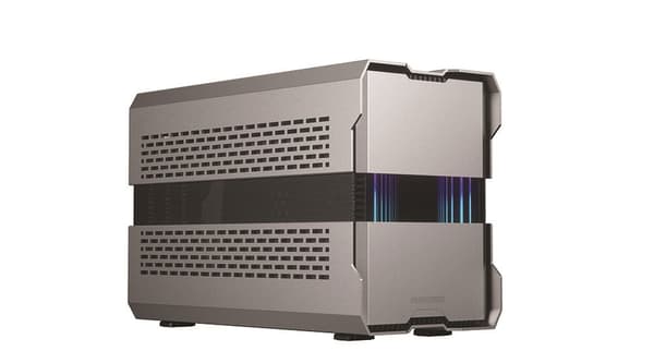 Phanteks Evolv Shift XT, Expandable iTX Case, DRGB, Galaxy Silver