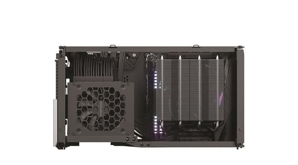 Phanteks Evolv Shift XT, Expandable iTX Case, DRGB, Galaxy Silver