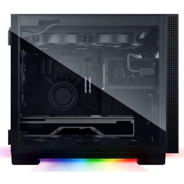Tomahawk M1 PC -fodral - RAZER - Mini ITX -format - RGB Chroma - Härdat glas