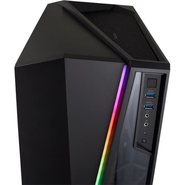 CORSAIR Spec Omega RGB PC-fodral - Mid Tower - Svart - Fönster i härdat glas (CC-9011140-WW)