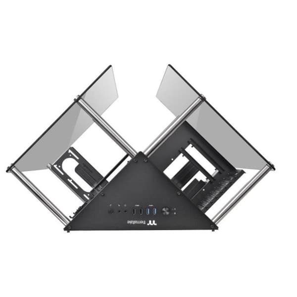 THERMALTAKE Öppna PC-fodral (härdat glas) Core P90 TG Svart