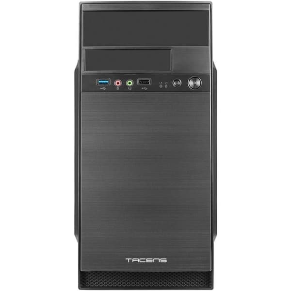 ANIMA AC4500 Micro ATX Mini Tower Case med 500W strömförsörjning - Svart Svart
