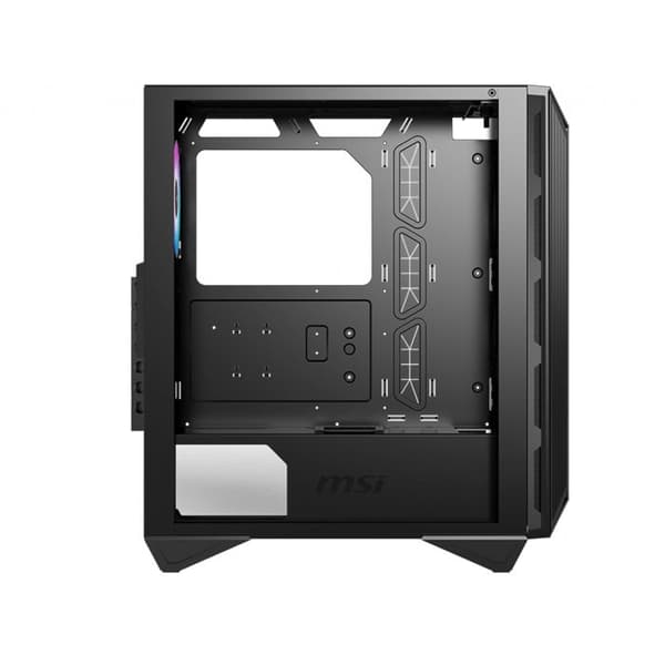 MSI MPG GUNGNIR 111R ATX / Micro-ATX / Mini-ATX PC-fodral - Svart - 3 x 120 mm - härdat glasfönster