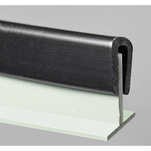 TRU COMPONENTS Kantskydd PVC Svart 10 m