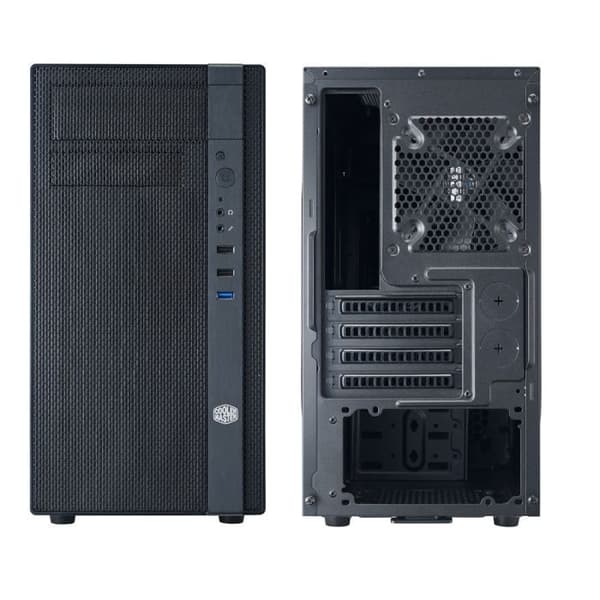 COOLER MASTER LTD PC CASE N 200 - Svart - Micro ATX Format (NSE-200-KKN1)