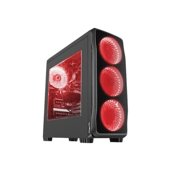 Natec Genesis Titan 750 Midi Tower ATX utan strömförsörjning (ATX) USB-ljud