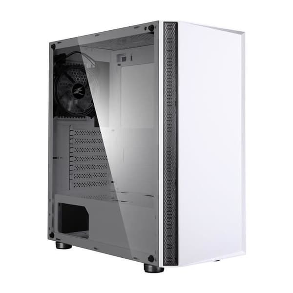 ZALMAN R2 PC CASE - Medium Tower - Vit - Härdat glas - E-ATX-format (R2TGWH) Vit
