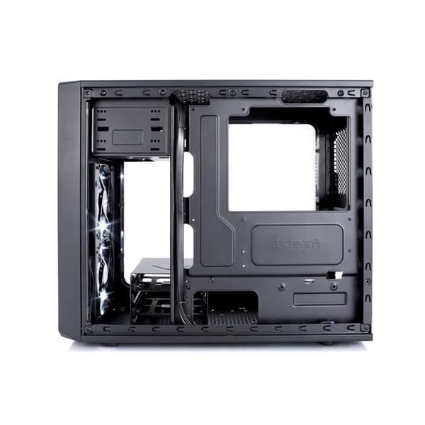 FRACTAL DESIGN Focus G Mini PC-fodral - Svart - Härdat glas - Micro ATX-format (FD-CA-FOCUS-MINI-BK-W)