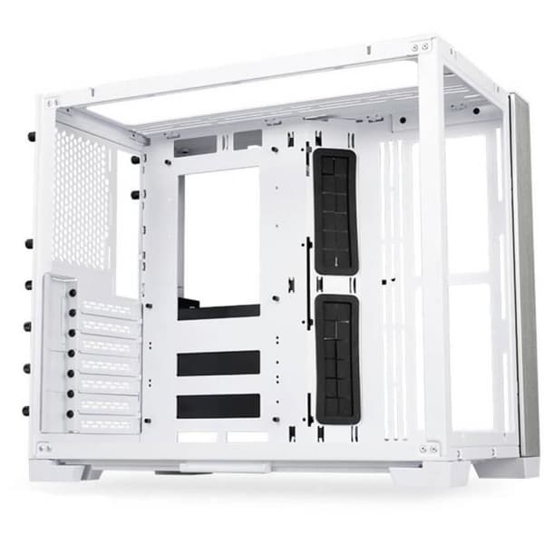 Lian Li O11 Dynamic Mini Snow Edition Mid Tower Gaming Case, Vit sidofönsterfodral