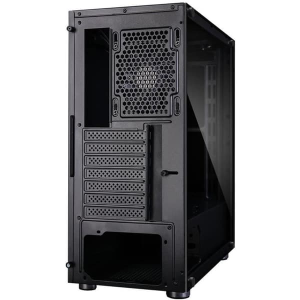 ZALMAN R2 PC CASE - Medium Tower - Svart - Härdat glas - E-ATX-format (R2TGBK)