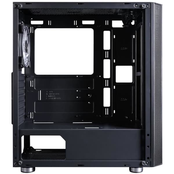 ZALMAN R2 PC CASE - Medium Tower - Svart - Härdat glas - E-ATX-format (R2TGBK)