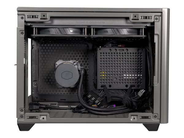 Cooler Master NR200P MAX Mini ITX med 850W Guld Strömförsörjning- Grå