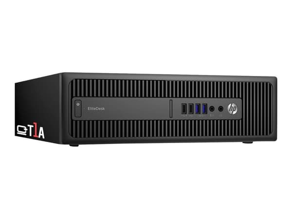 HP EliteDesk 800 G2 Mini PC – i5-6500 – 240 GB SSD – Refurbished Svart