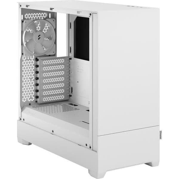 PC-fodral - FRACTAL DESIGN - Pop Silent White TG - Vit (FD-C-POS1A-04) Vit