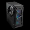 Miniatyrbild 4 av 8: ASUS TUF Gaming GT301 - Tower modell - ATX - svart - USB/Audio