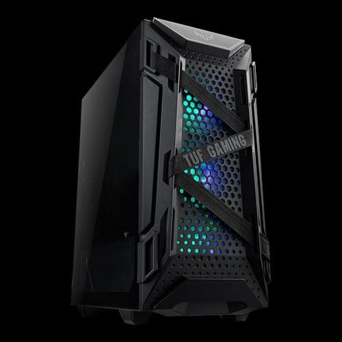 ASUS TUF Gaming GT301 - Tower modell - ATX - svart - USB/Audio