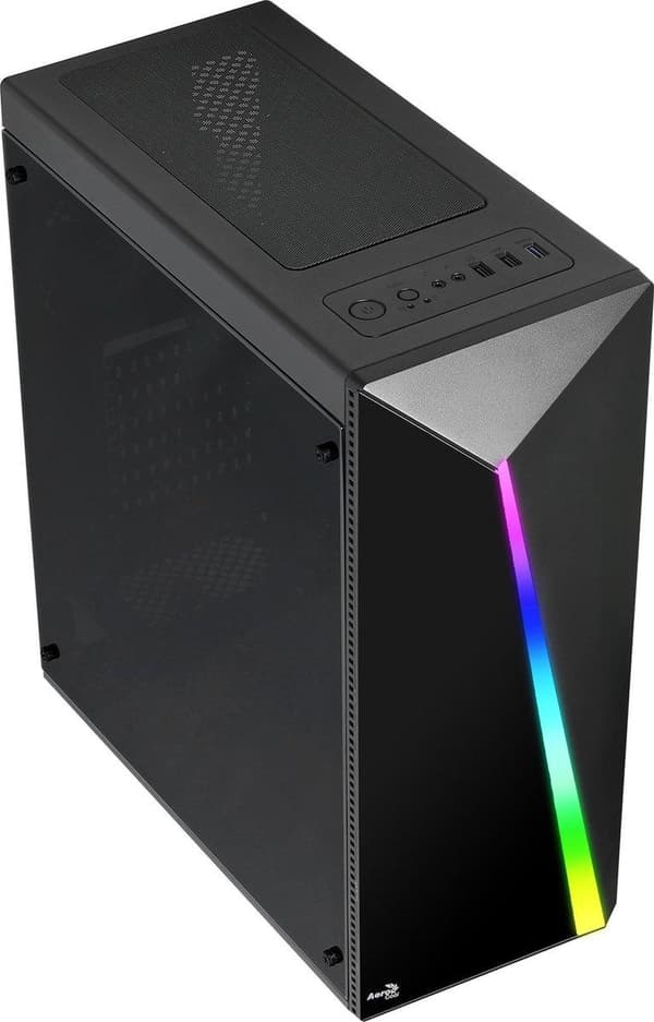 Aerocool Shard Midi-Tower Svart