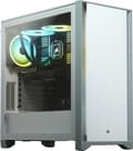Miniatyrbild 5 av 8: Corsair 4000D Midi Tower Vit