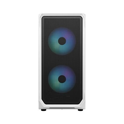 Fractal Design Focus 2 RGB valkoinen TG kirkas muste FD-C-FOC2A-04