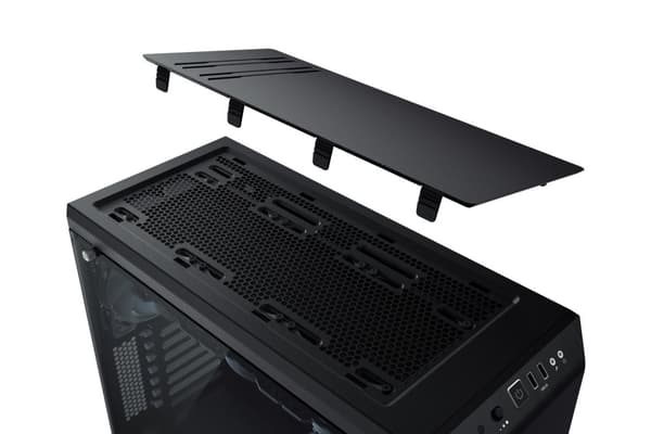 Vær stille! Pure Base 600 Vindue Midi Tower Sort