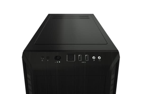 Vær stille! Pure Base 600 Vindue Midi Tower Sort