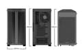 Miniatyrbild 2 av 9: var tyst! Pure Base 500DX Desktop Black - Härdat glas