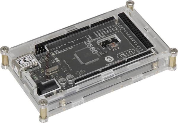 Joy-it ARD_Mega-Case1 MC hölje Passar serier: Arduino Transparent