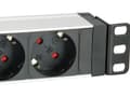 Miniatyrbillede 4 af 5: Equip 333309 power extension 1,8 m 7 AC output(s) Indendørs Sort, Hvid