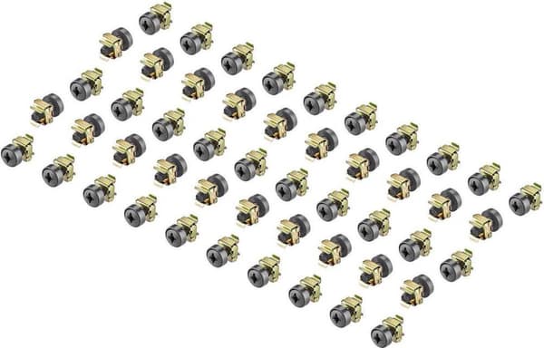 Renkforce RF-3429166 10 tommer, 19 tommer Patch skabsmonteringshardware Sølv