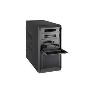 Chieftec LIBRA Series LT-01B - Mini Tower - Micro-ATX 350 Watt - Sort - USB/Audio (LT-01B-350GPB) Sort