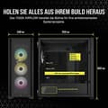 Miniatyrbild 5 av 6: CORSAIR iCUE - ATX - utan strömförsörjning - USB/Audio