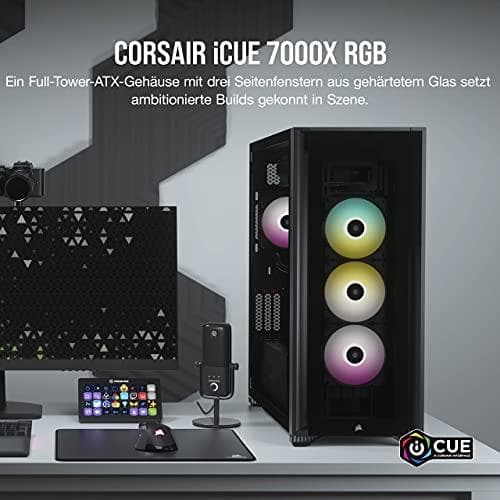 CORSAIR iCUE - ATX - utan strömförsörjning - USB/Audio