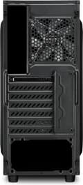 Miniatyrbild 6 av 6: Sharkoon VG7-W RGB Midi ATX Tower Svart