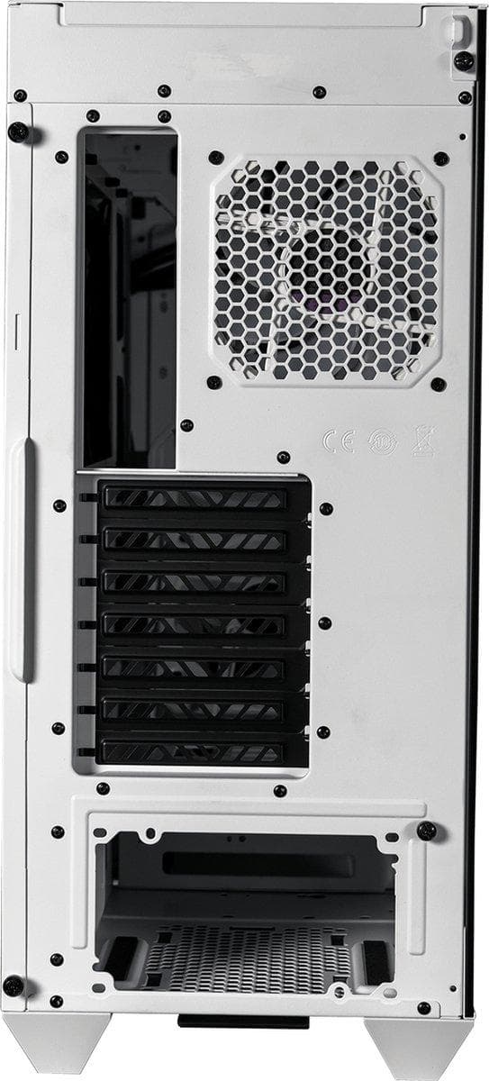 Cooler Master HAF 500 Vit - Midtower-modell - E-ATX - 2 x 2,5'', 2 x 3,5''/2,5'' - max. grafikkortslängd 410 mm - vit