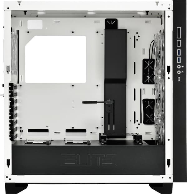 Sharkoon ELITE SHARK CA300T Midi Tower Hvid
