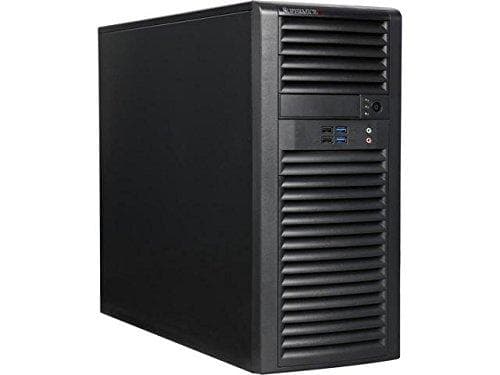 Supermicro CSE-732D4-903B mellemtårnetui (micro-ATX, 4x 3.5 intern, 2x USB 3.0, 2x USB 2.0) sort
