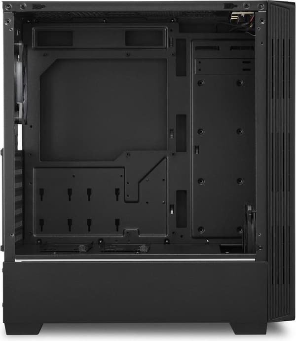 Sharkoon RGB LIT 100 Midi Tower Svart