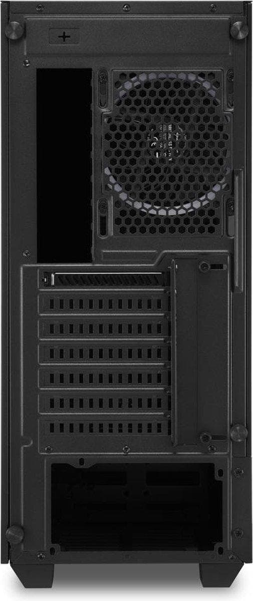Sharkoon RGB LIT 100 Midi Tower Svart
