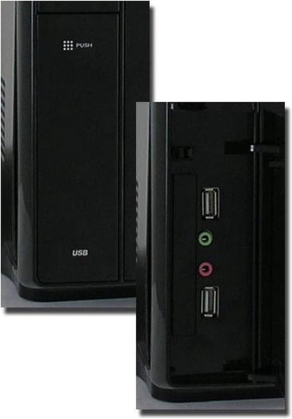 LC-Power LC-1400MI datorhölje Mini-Tower Black 200 W