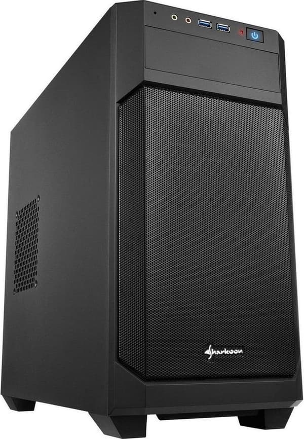 Sharkoon V1000 Mini-Tower Svart Svart