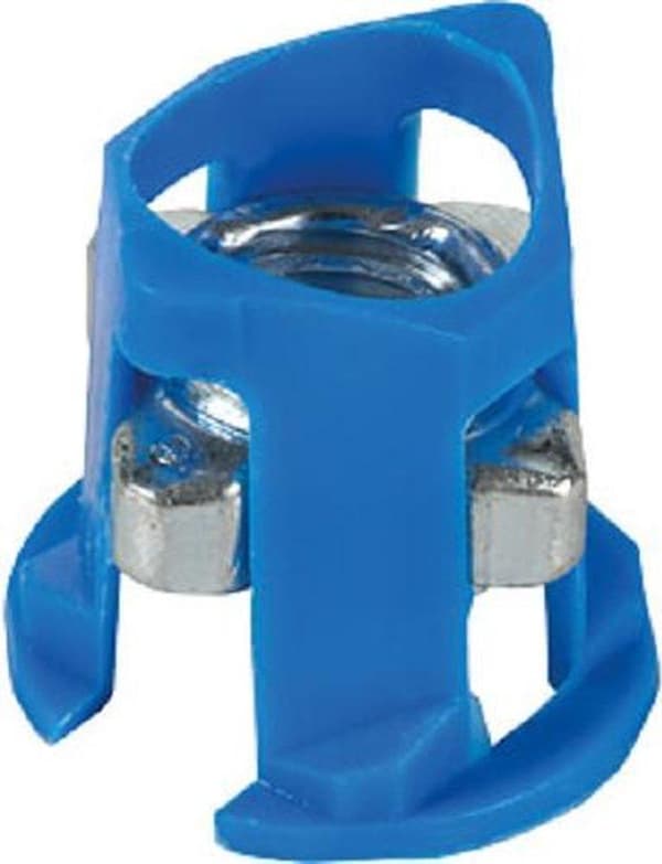 Quick fix frontmonteringssæt med 50x M6 skruer, 50 X M6 møtrikker, 50 X M6 skiver (holdermøtrik)