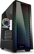 Pikkukuva 1 / 8: Sharkoon RGB LIT 200 Midi Tower musta