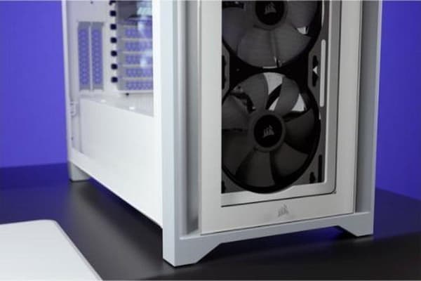 Corsair iCUE 4000X RGB Midi Tower Hvid