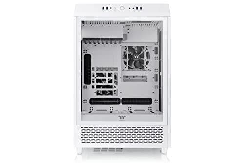 Thermaltake The Tower 500 Snow - MDT - Extended ATX - sidopanel med fönster (härdat glas) - ingen strömförsörjning (PS/2) - vit - USB/Audio (CA-1X1-00