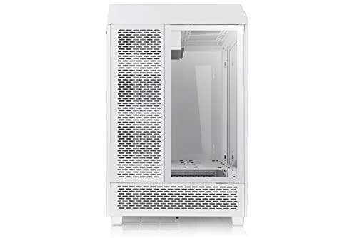 Thermaltake The Tower 500 Snow - MDT - Extended ATX - sidopanel med fönster (härdat glas) - ingen strömförsörjning (PS/2) - vit - USB/Audio (CA-1X1-00
