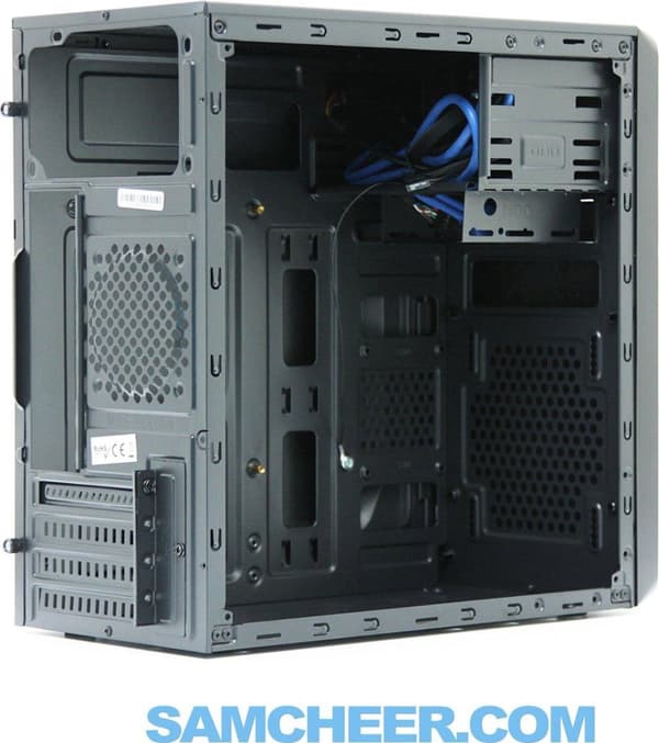 LC-Power 2015MB Micro ATX Tower Musta
