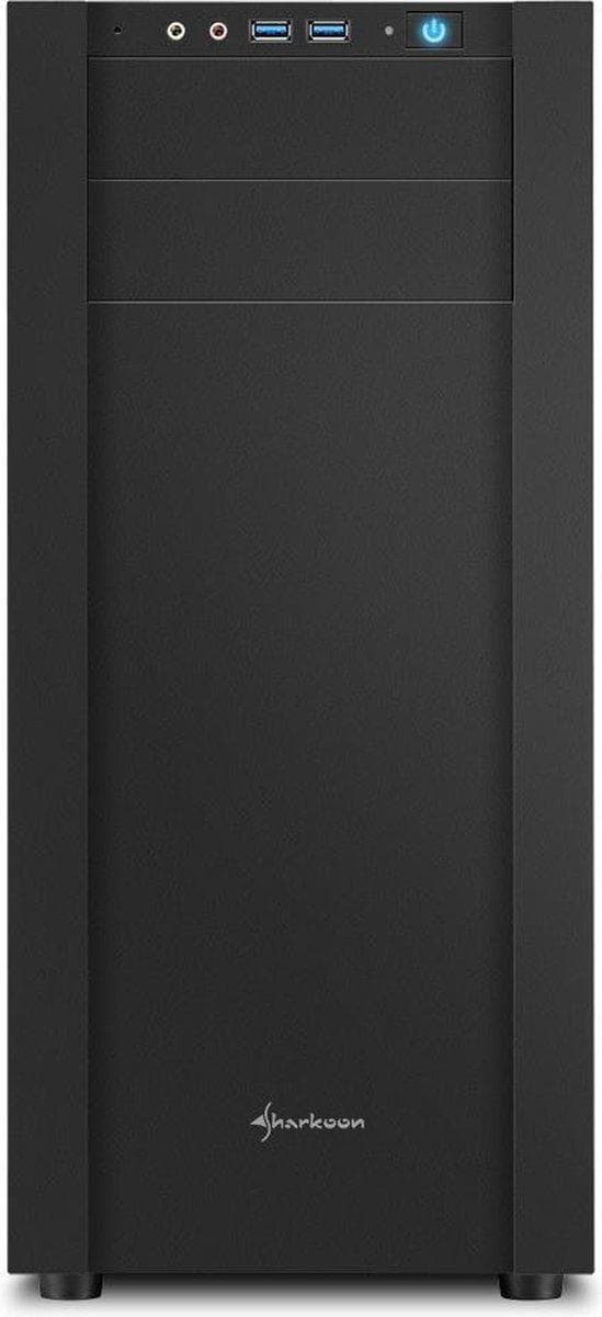 Sharkoon S25-V - PC-fodral - Svart