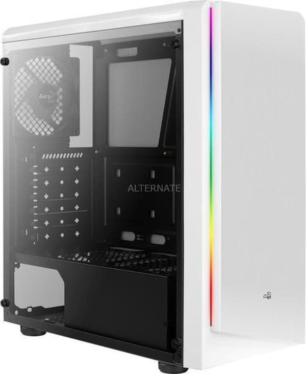 Aerocool Rift Midi-Tower Hvid Hvid